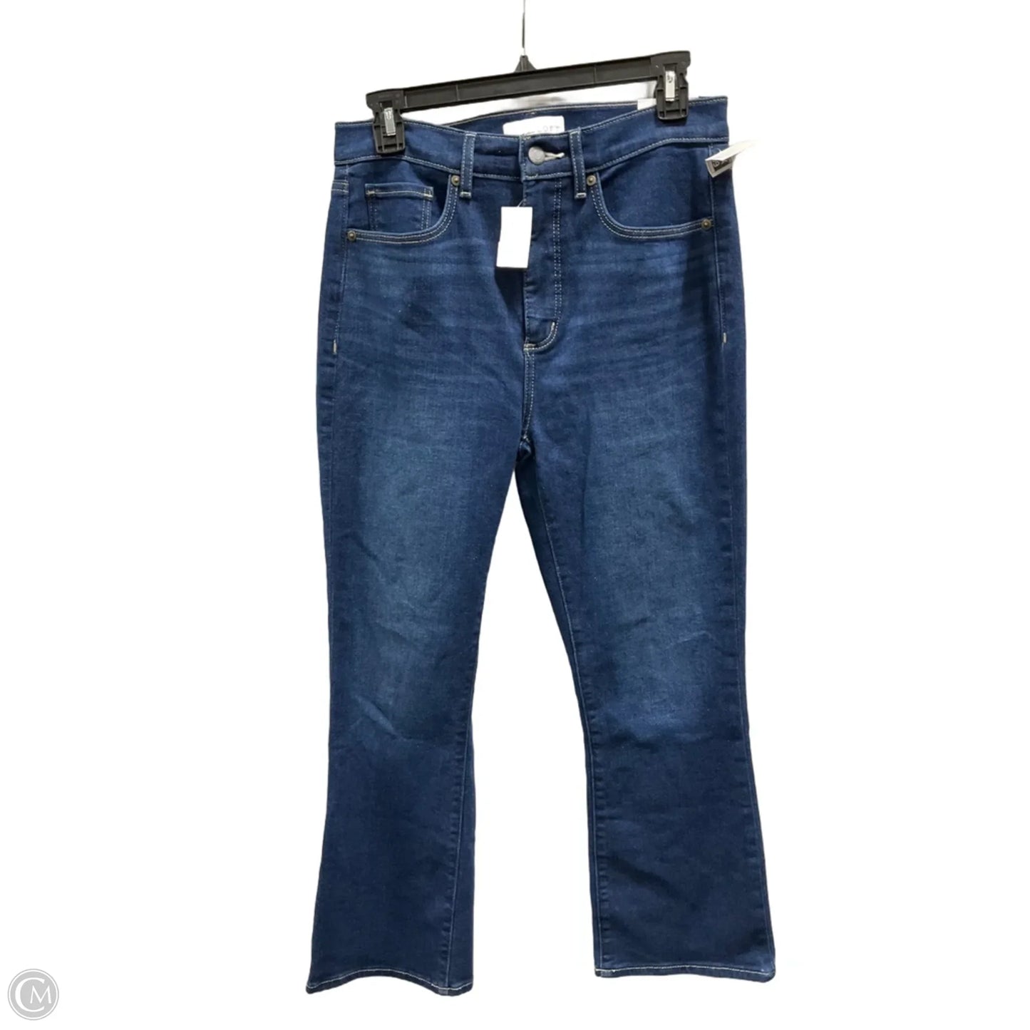 Jeans Cropped By Loft In Blue, Size: 6