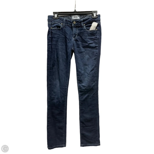 Jeans Straight By Paige In Blue, Size: 2