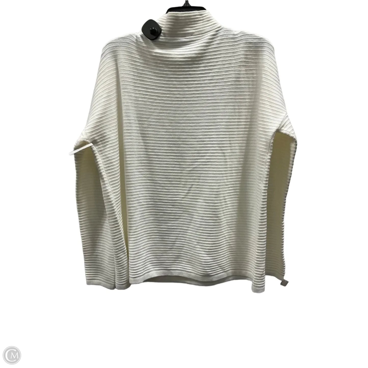Top Long Sleeve By French Connection In Cream, Size: M