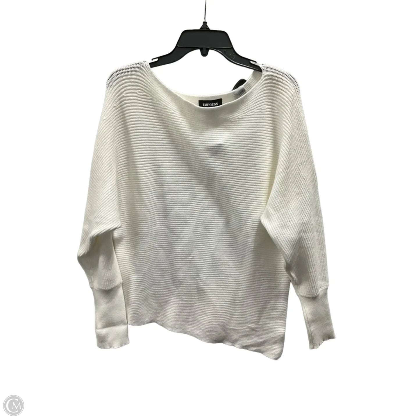 Sweater By Express In Cream, Size: M