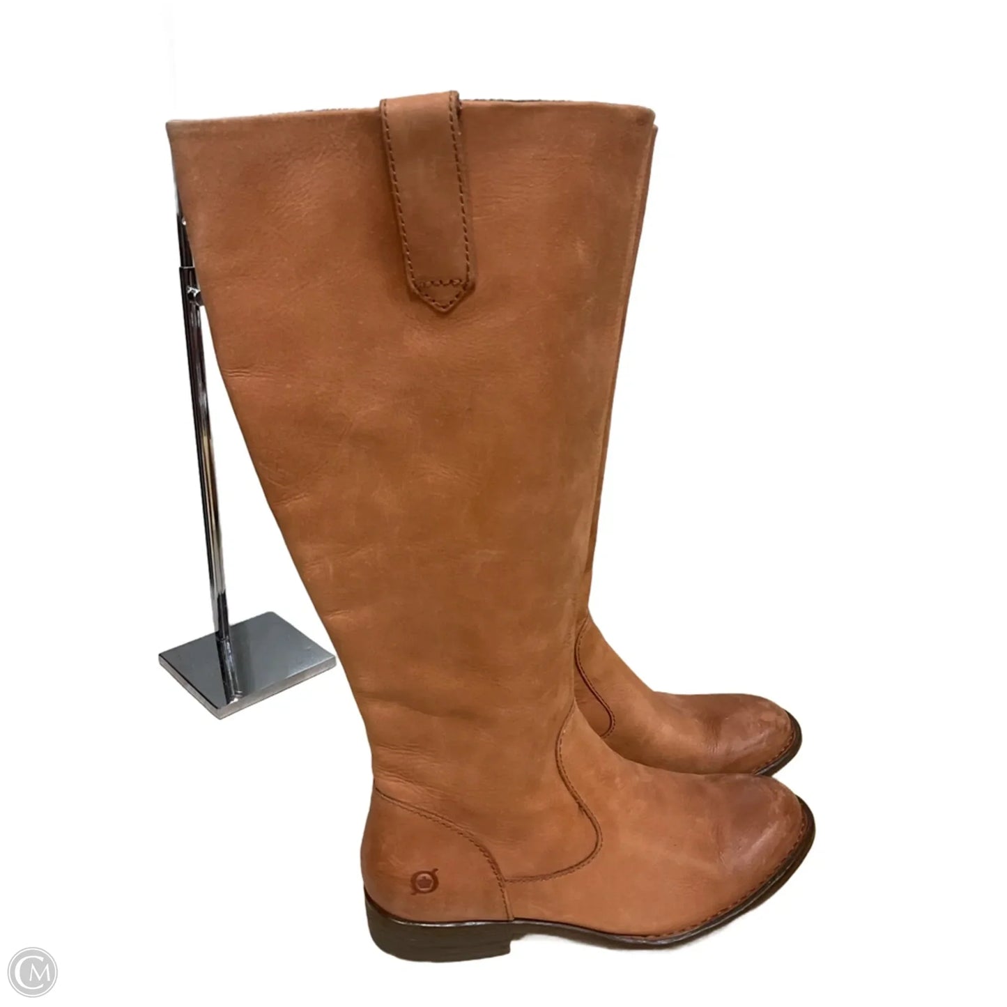 Boots Knee Flats By Born In Orange, Size: 6