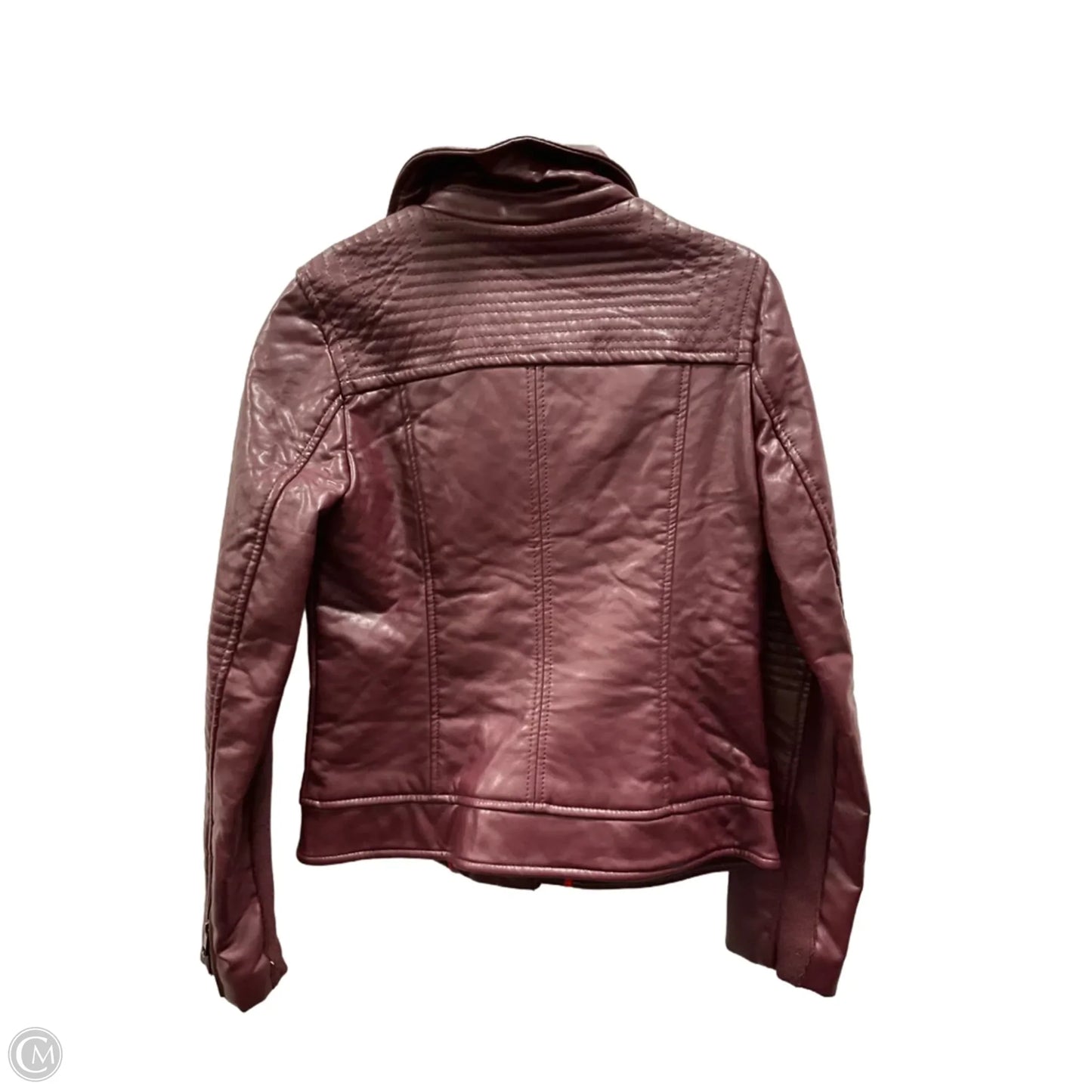 Jacket Moto By Steve Madden In Purple, Size: S