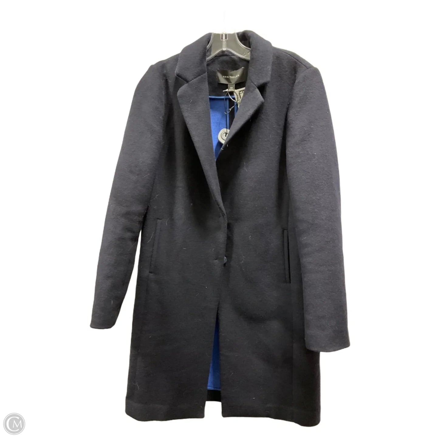 Coat Other By Ann Taylor In Blue, Size: Xs