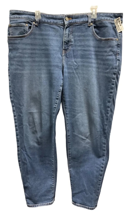 Jeans Straight By Talbots In Blue, Size: 16