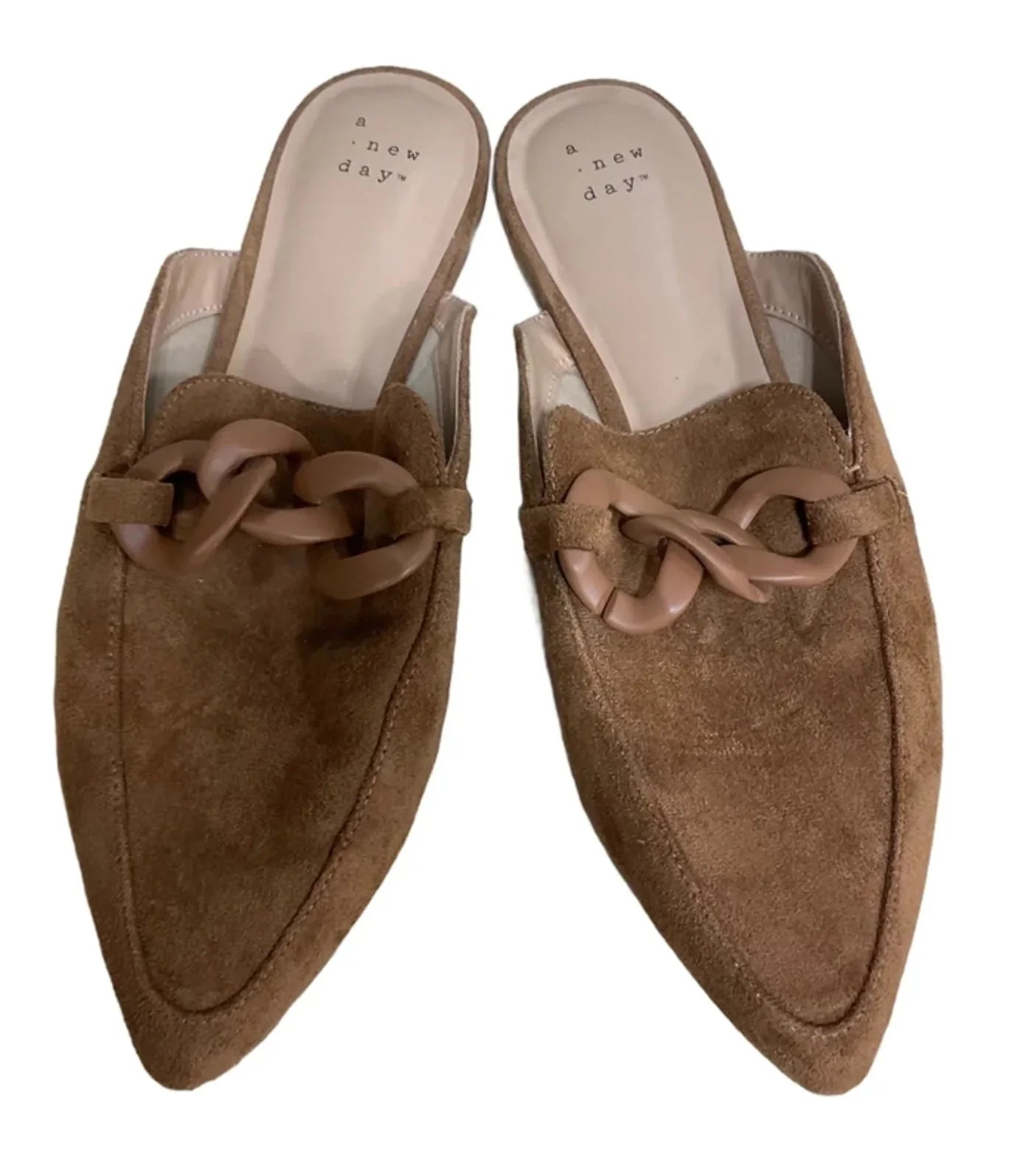 Shoes Flats By A New Day In Tan, Size: 8.5