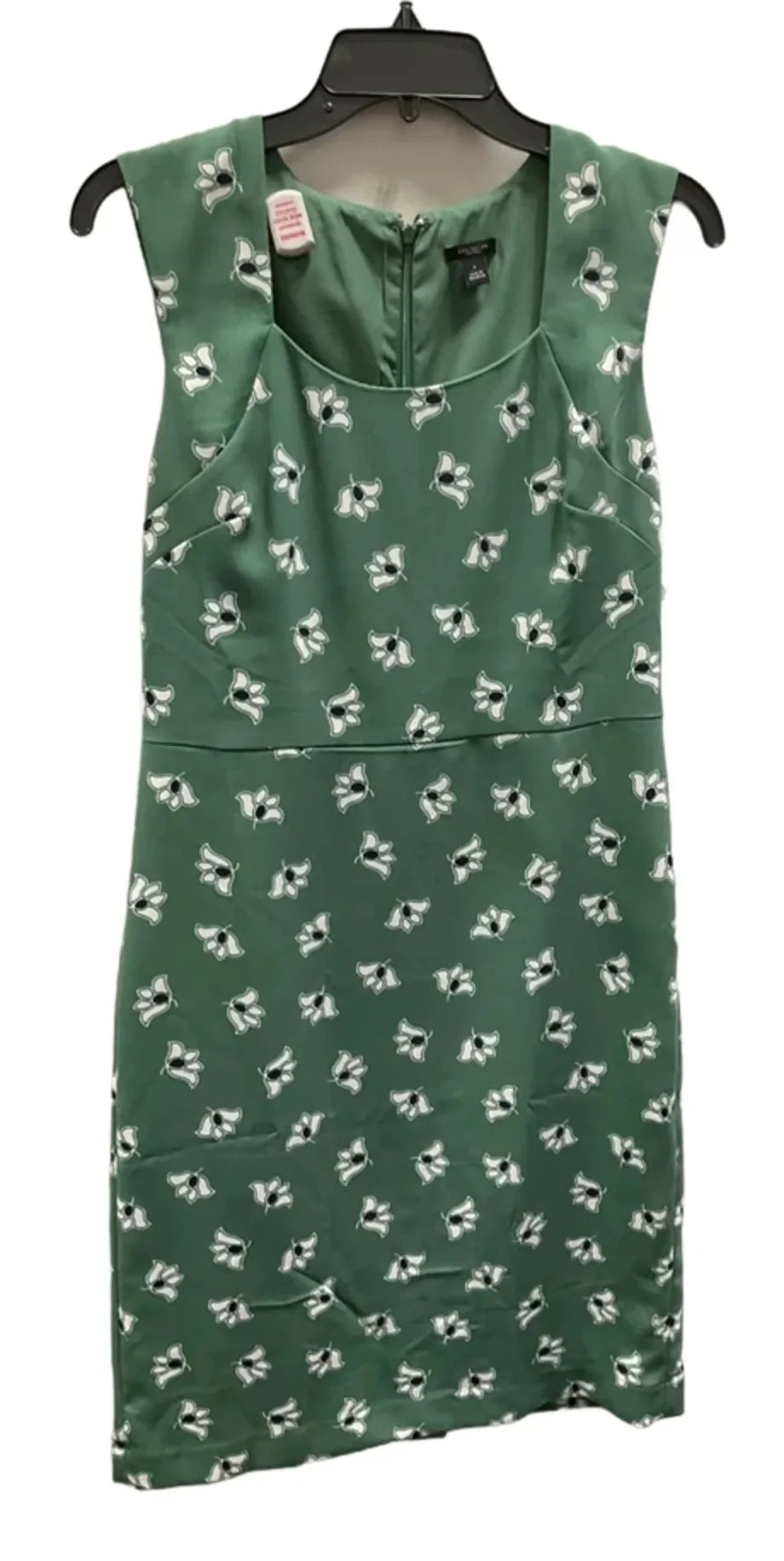 Dress Casual Midi By Ann Taylor In Green, Size: 6