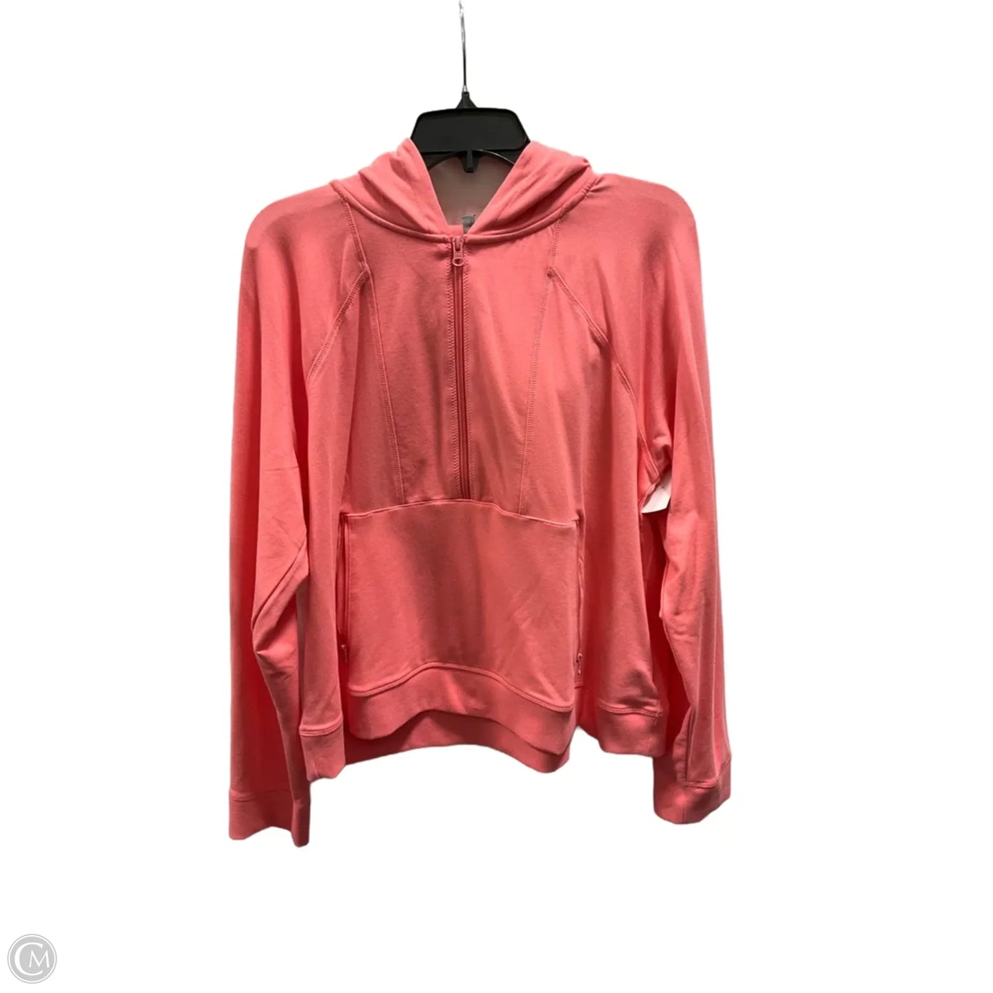 Athletic Jacket By Talbots In Coral, Size: Xl