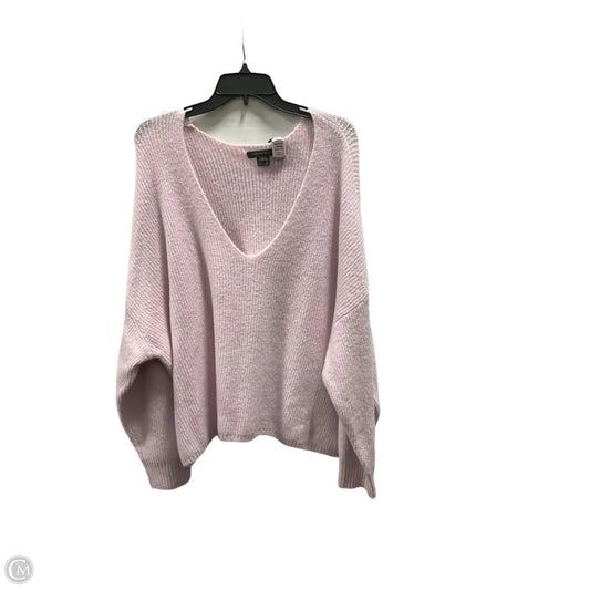 Sweater By French Connection In Purple, Size: L