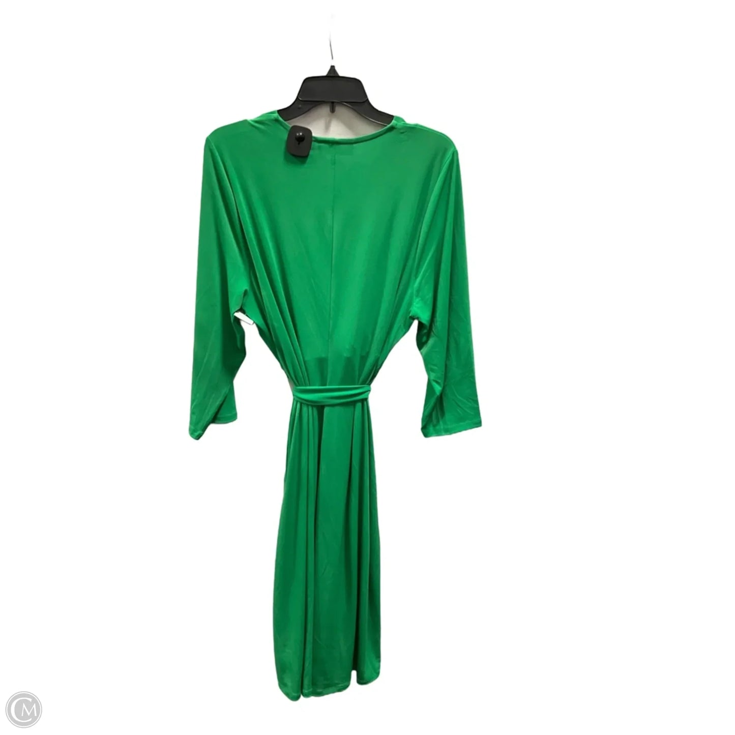 Dress Casual Midi By Lane Bryant In Green, Size: 2x