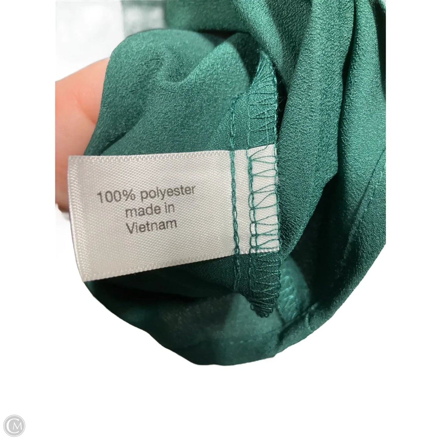 Top Long Sleeve By Lane Bryant In Green, Size: 2x
