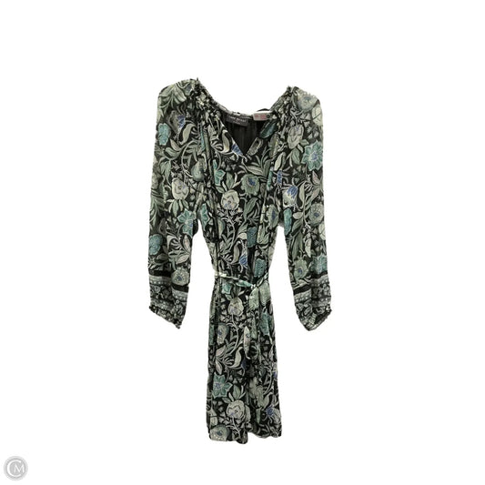 Dress Casual Midi By Lane Bryant In Black & Green, Size: 16