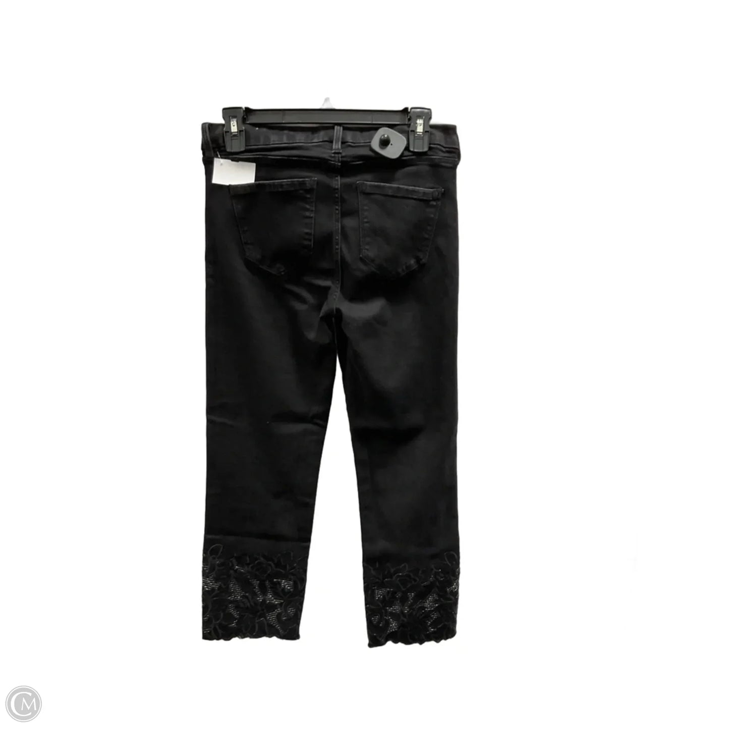 Jeans Cropped By Liverpool In Black, Size: 6
