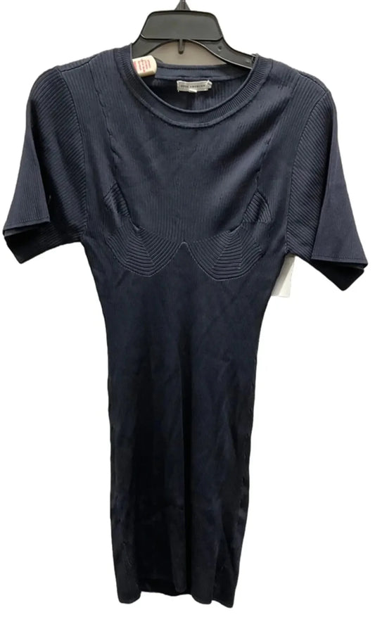 Dress Casual Midi By Good American In Blue, Size: M