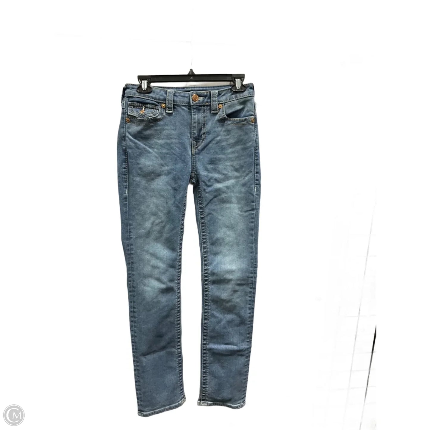 Jeans Straight By True Religion In Blue, Size: 4