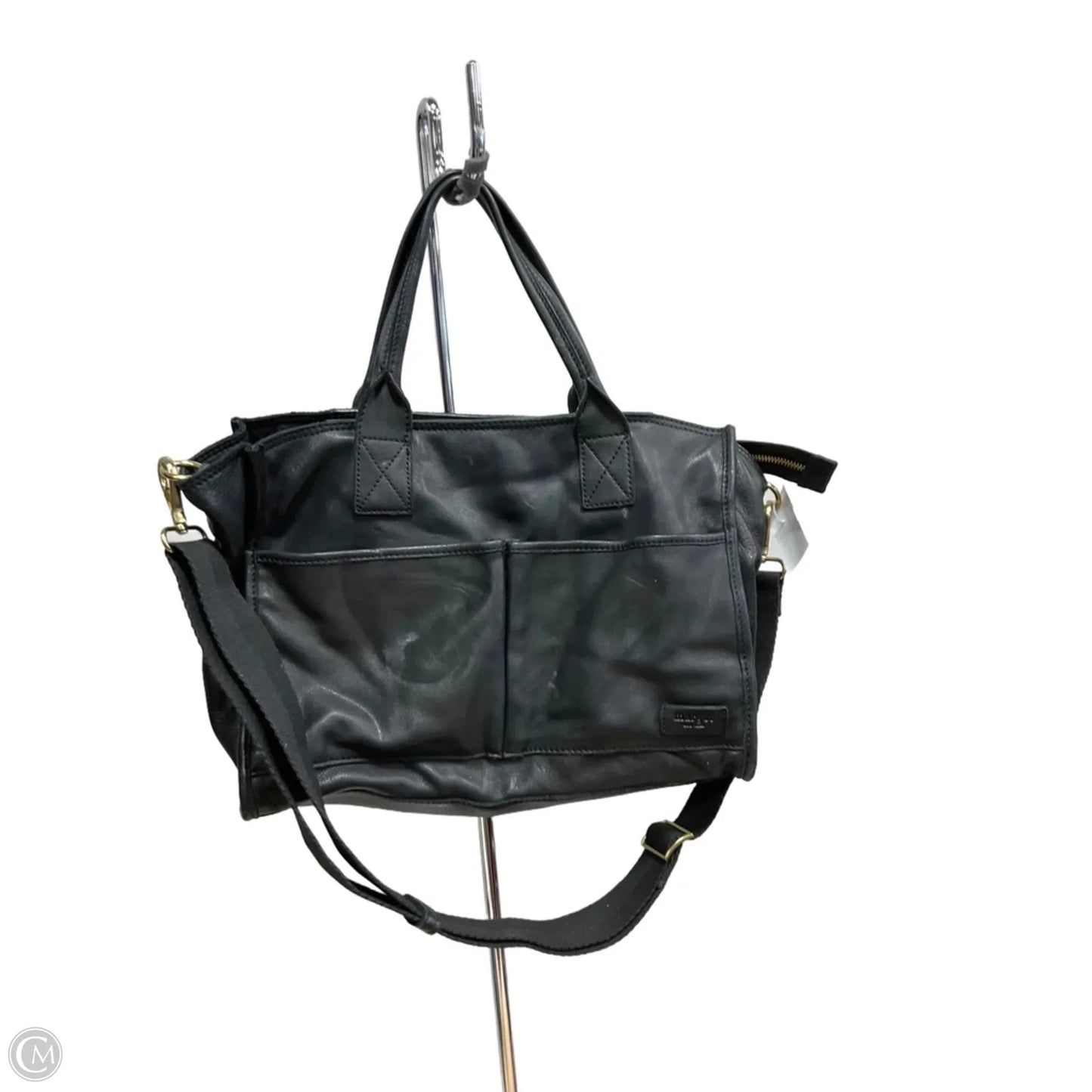 Handbag Leather By Margot, Size: Large