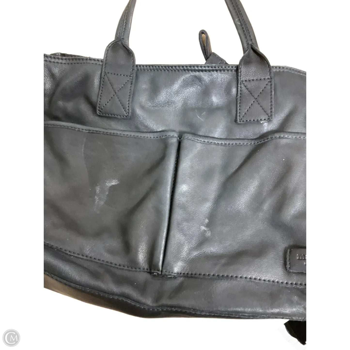 Handbag Leather By Margot, Size: Large
