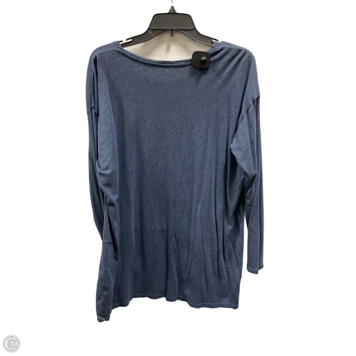 Tunic Long Sleeve By Pure Jill In Blue, Size: L