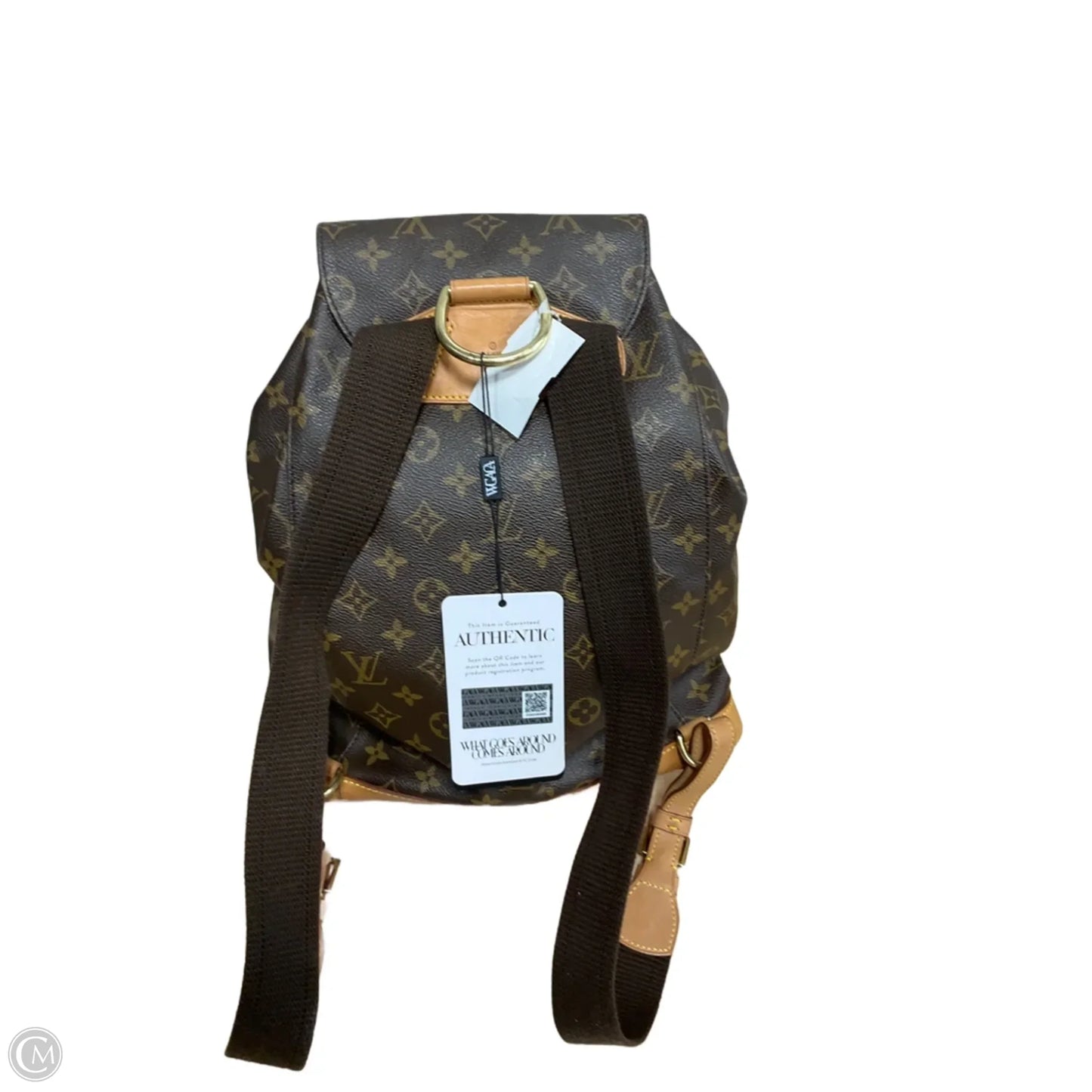 Backpack Luxury Designer By Louis Vuitton, Size: Large