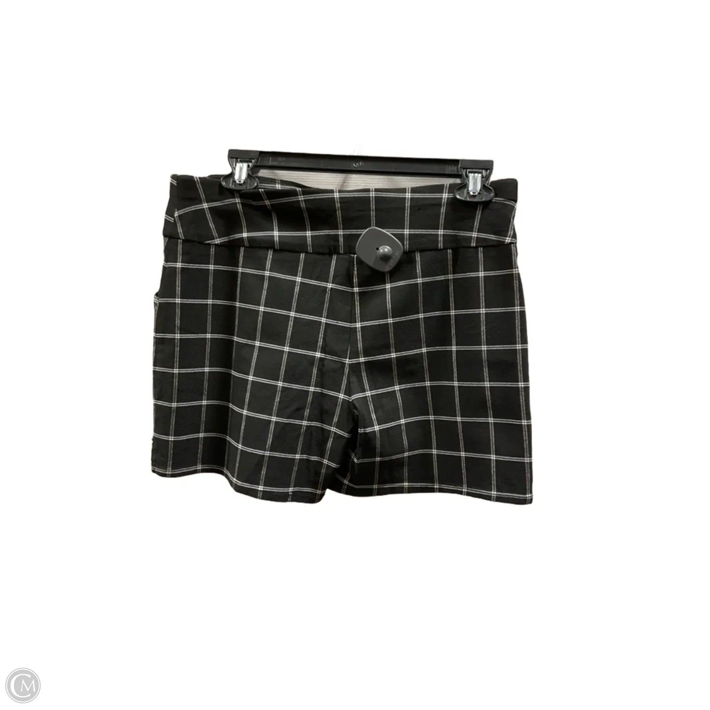 Shorts By Inc In Black & White, Size: 6