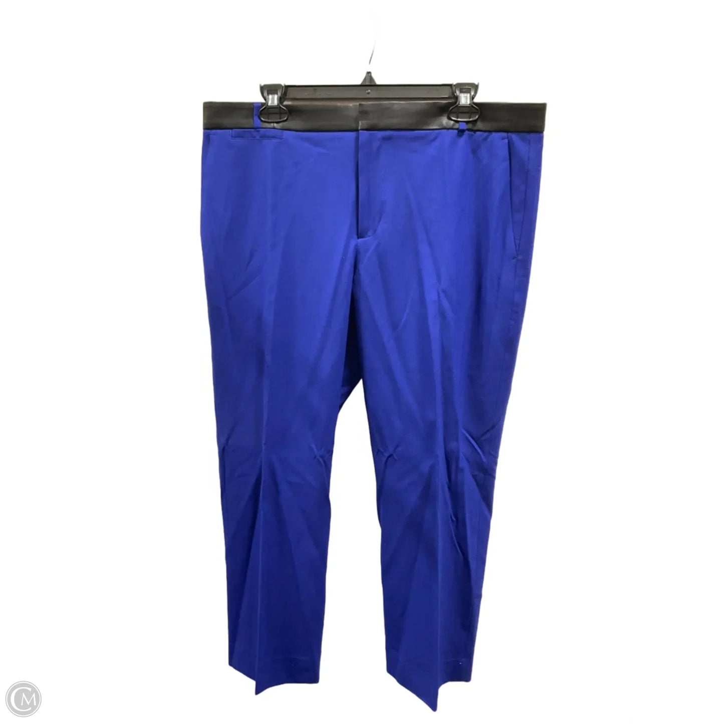 Pants Dress By Banana Republic In Black & Blue, Size: 14