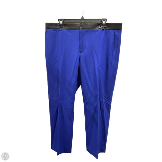 Pants Dress By Banana Republic In Black & Blue, Size: 14