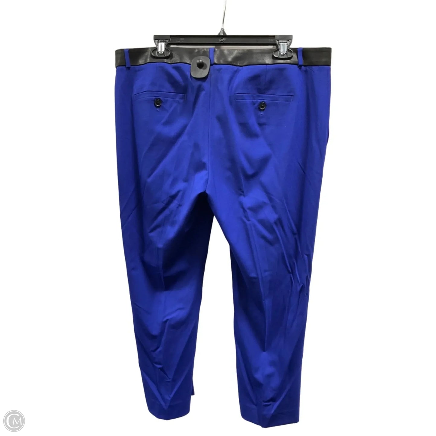 Pants Dress By Banana Republic In Black & Blue, Size: 14