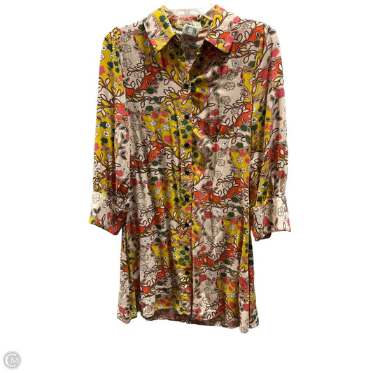 Dress Casual Midi By Natural Life In Floral Print, Size: S