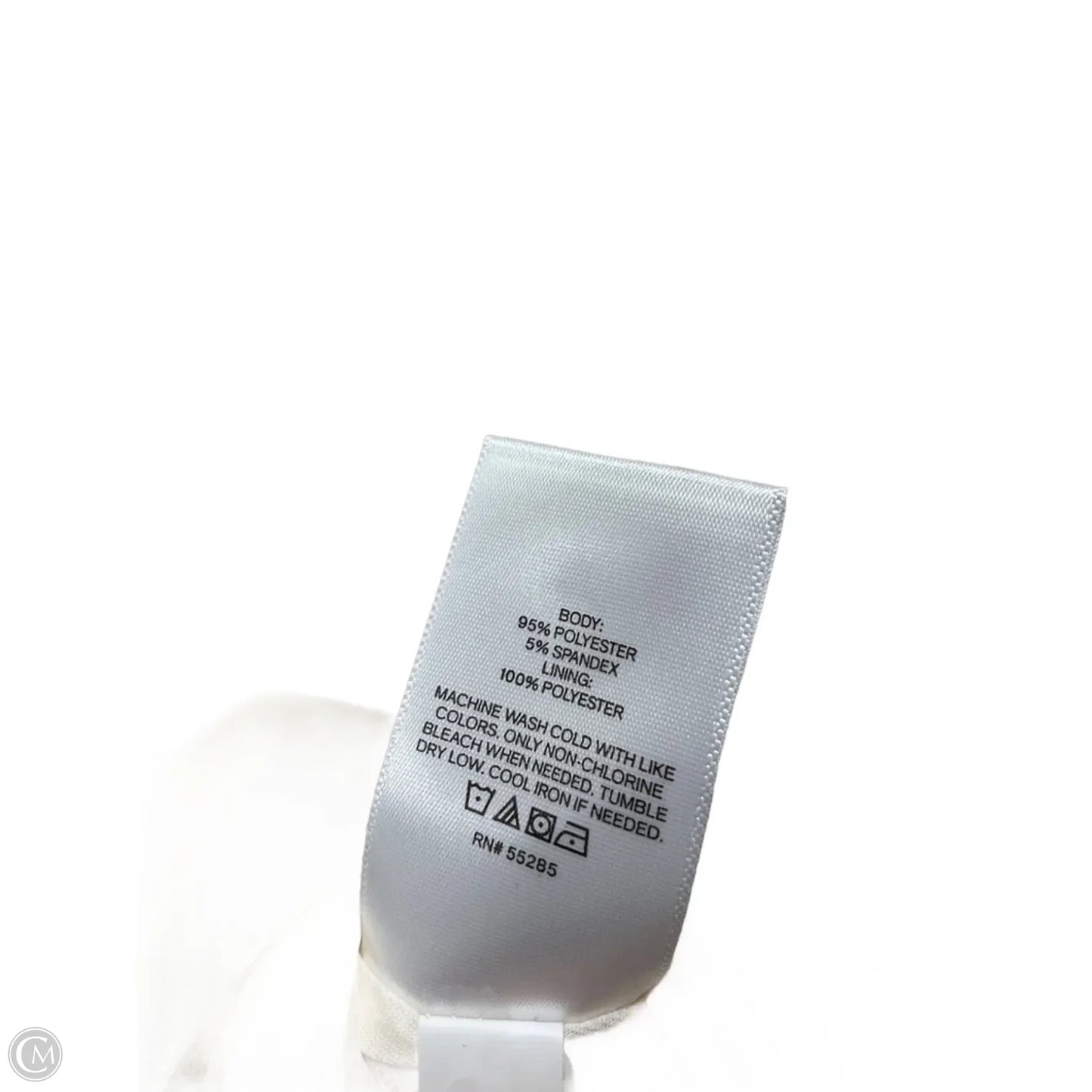 Top Long Sleeve By Express In Cream, Size: M