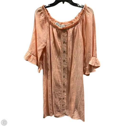 Dress Casual Midi By Naif In Orange, Size: L