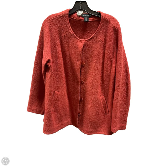 Cardigan By Cynthia Rowley In Orange, Size: M