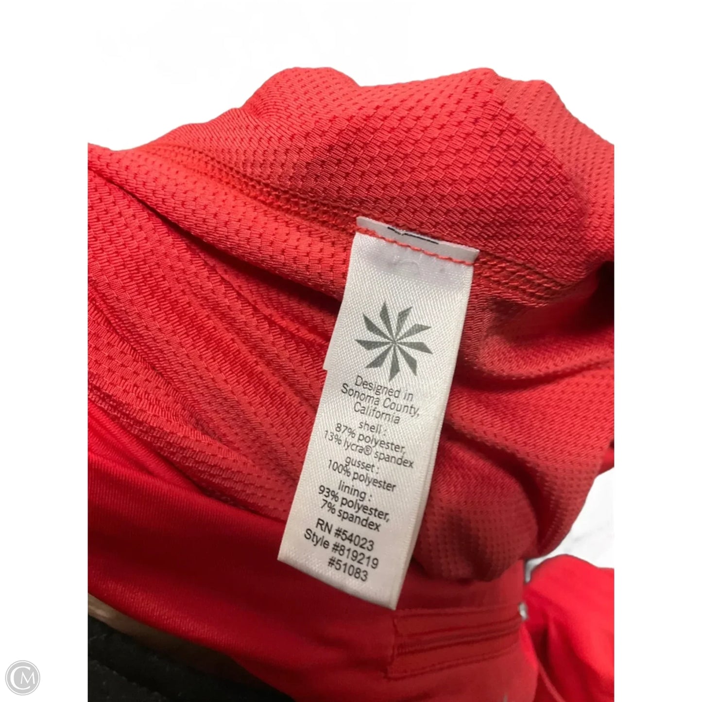 Athletic Skort By Athleta In Red, Size: Xs