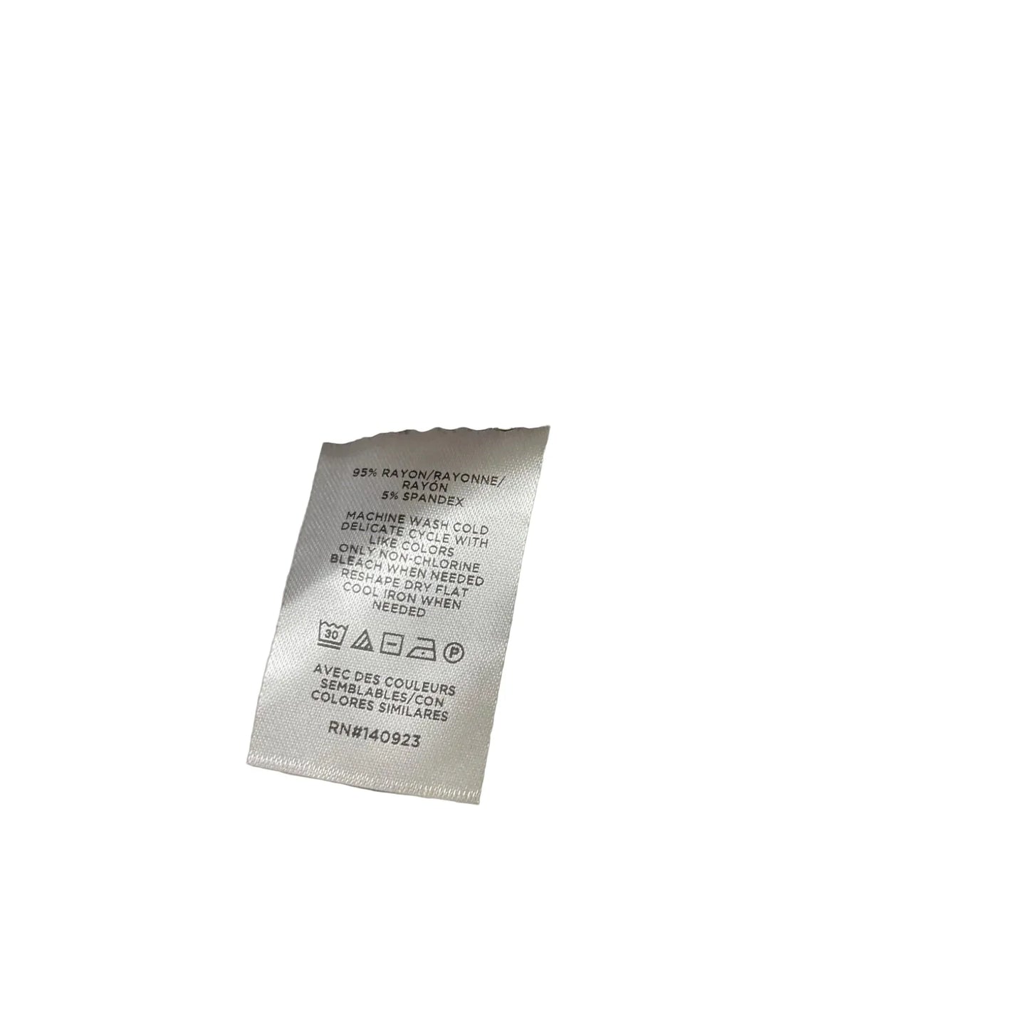 Top Short Sleeve By Loft In Black, Size: M