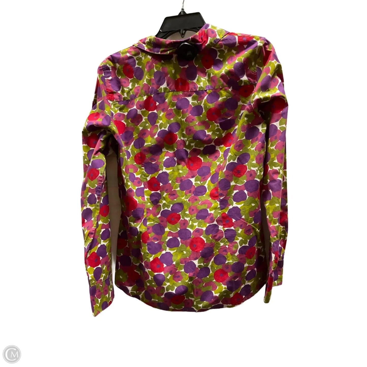 Blouse Long Sleeve By Boden In Floral Print, Size: 14