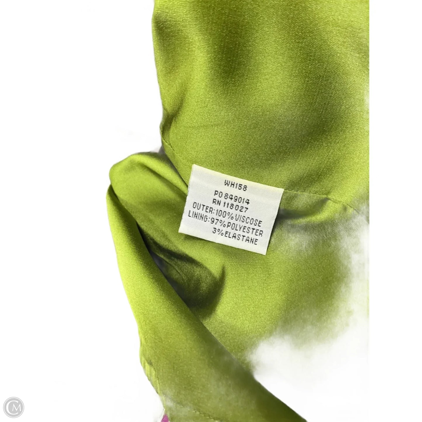 Dress Casual Midi By Boden In Green & Purple, Size: 14