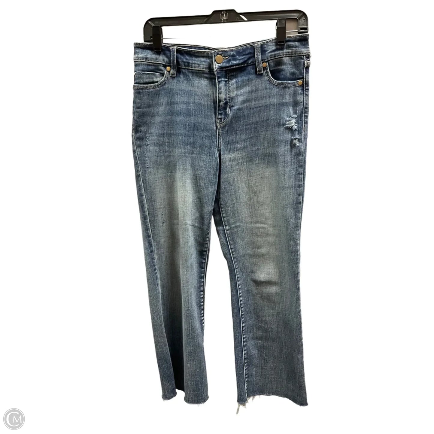 Jeans Flared By Liverpool In Blue, Size: 6