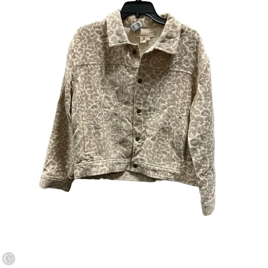 Jacket Other By Saltwater Luxe In Leopard Print, Size: L