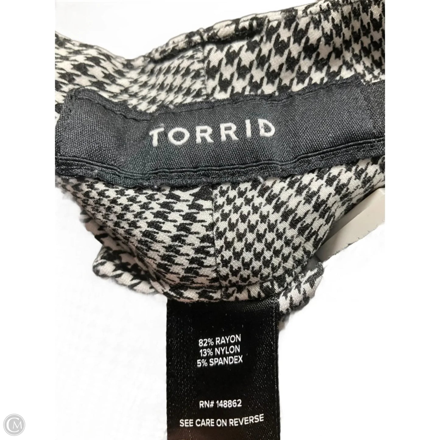 Pants Dress By Torrid In Checkered Pattern, Size: 10