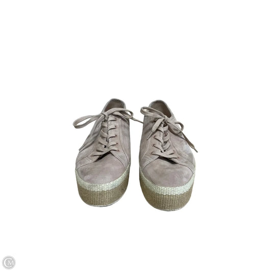 Shoes Flats By Vince In Pink, Size: 10