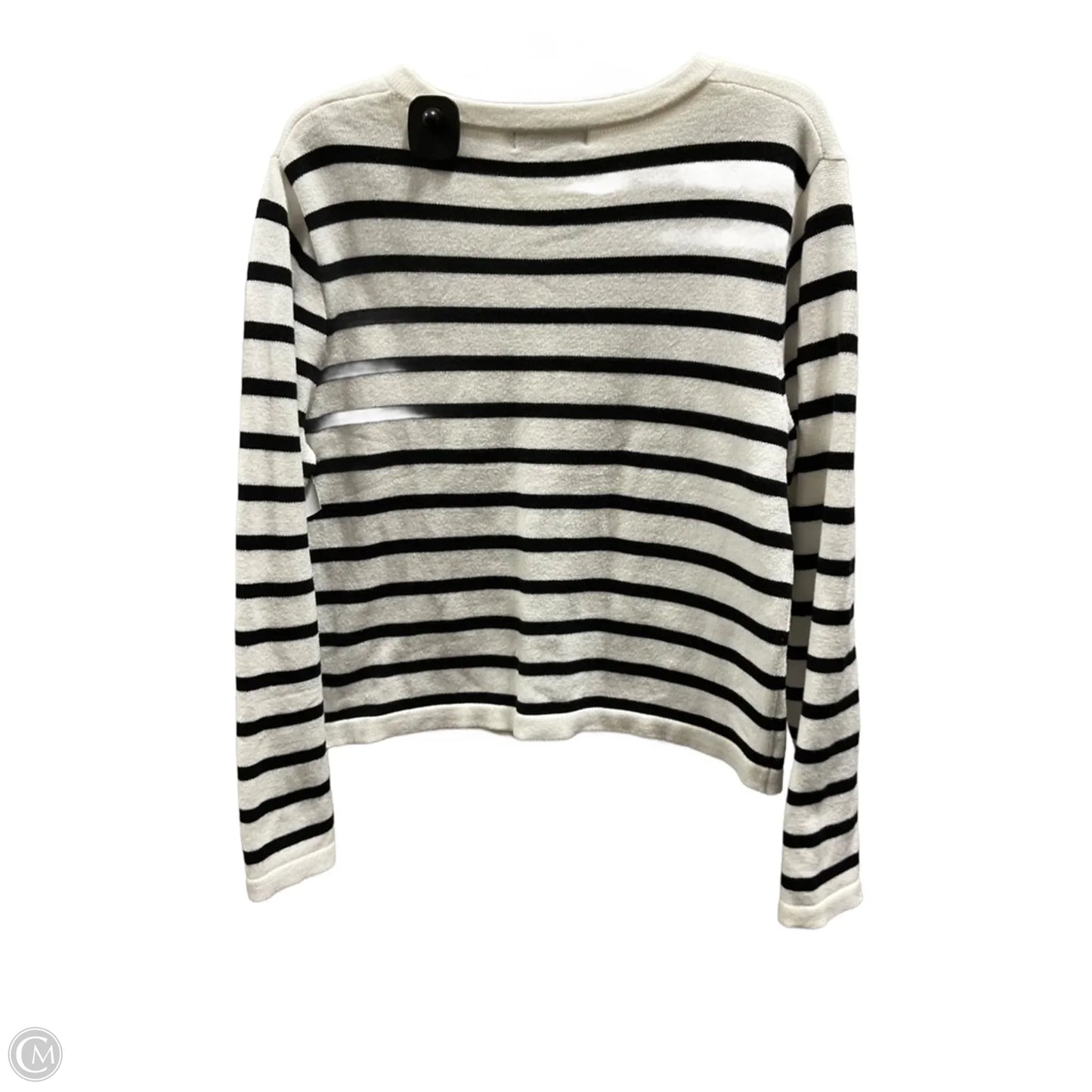 Cardigan By Cmf In Striped Pattern, Size: L