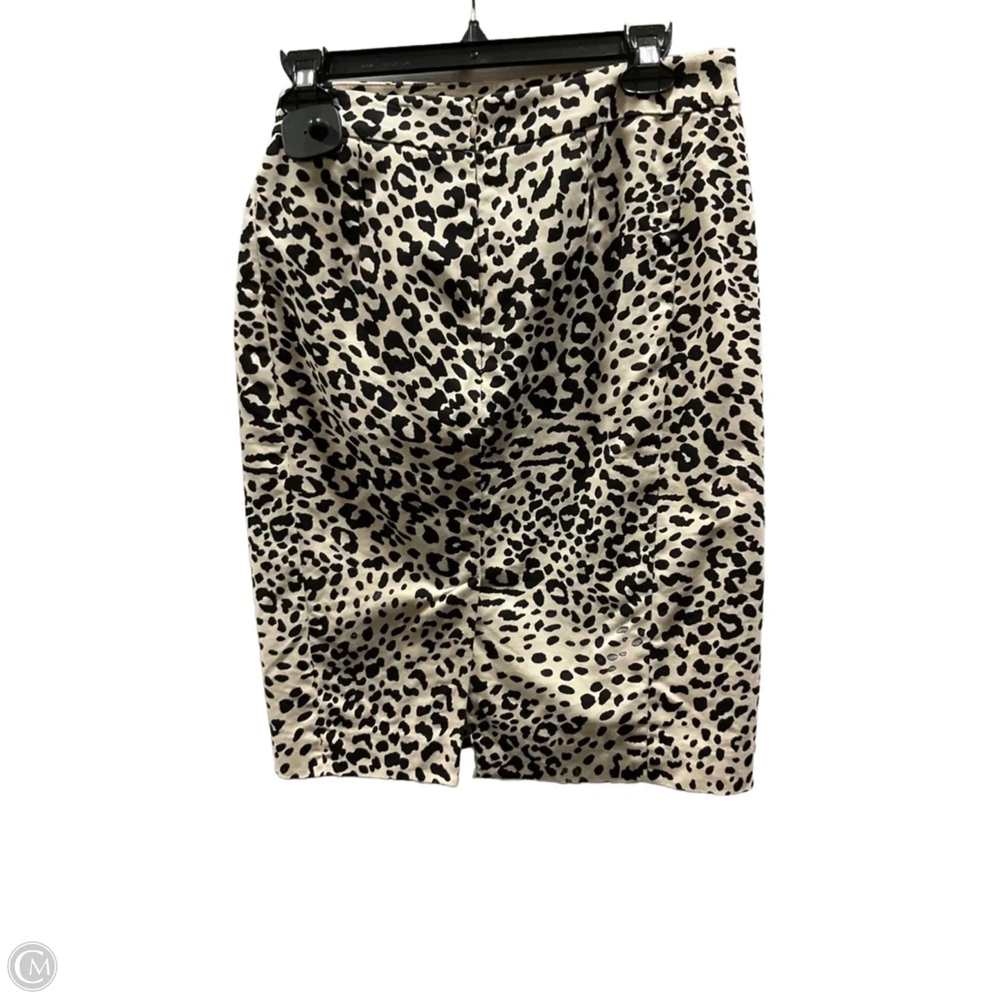 Skirt Midi By Loft In Leopard Print, Size: 4