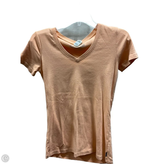 Top Short Sleeve Basic By Eddie Bauer In Orange, Size: S