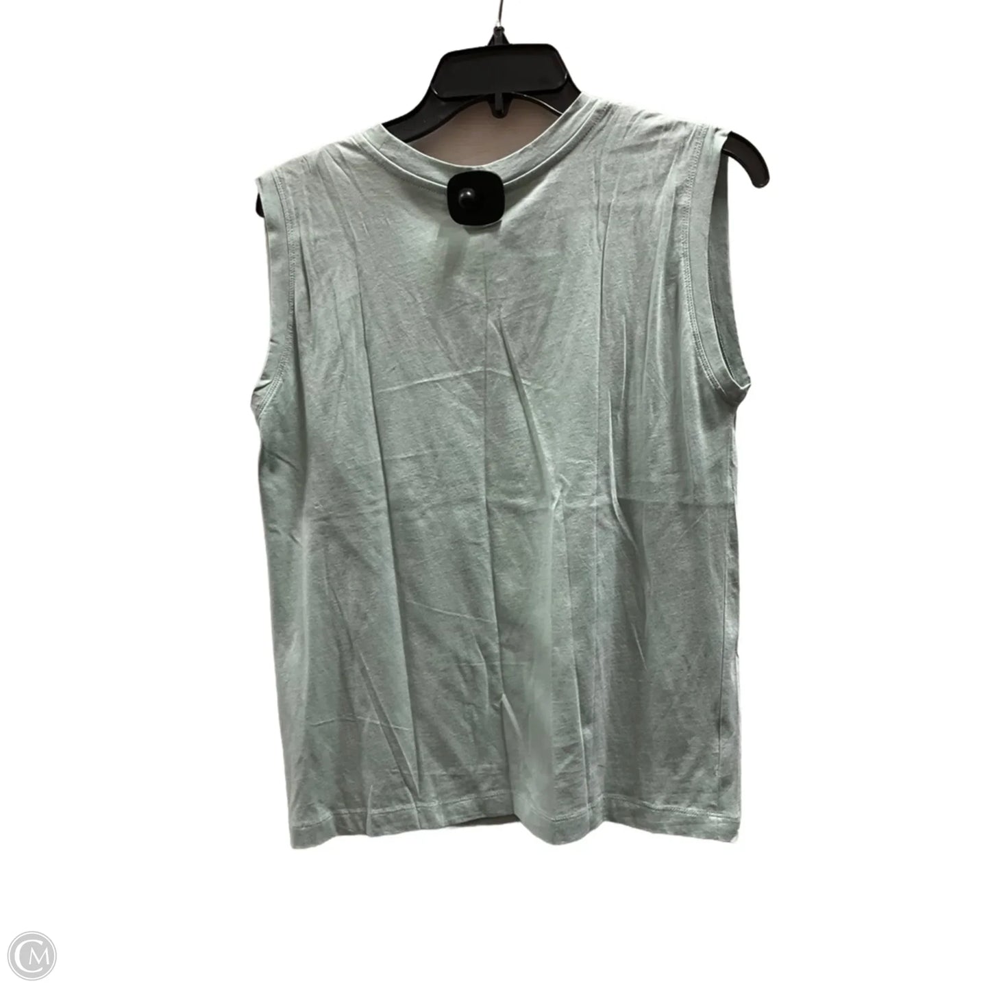 Top Sleeveless By Loft In Green, Size: S
