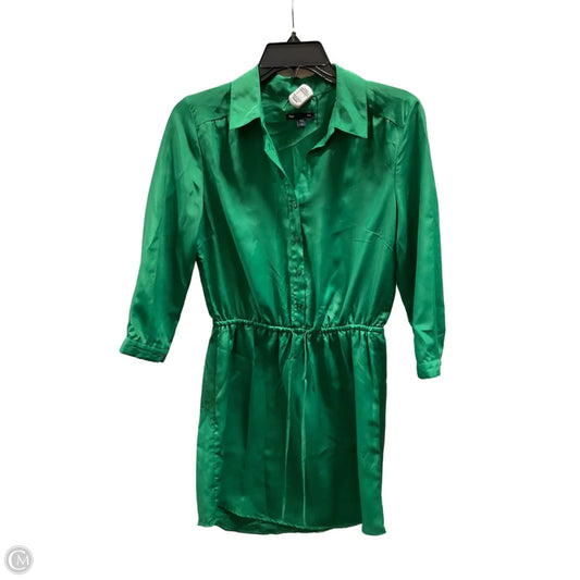 Dress Casual Midi By Gap In Green, Size: S
