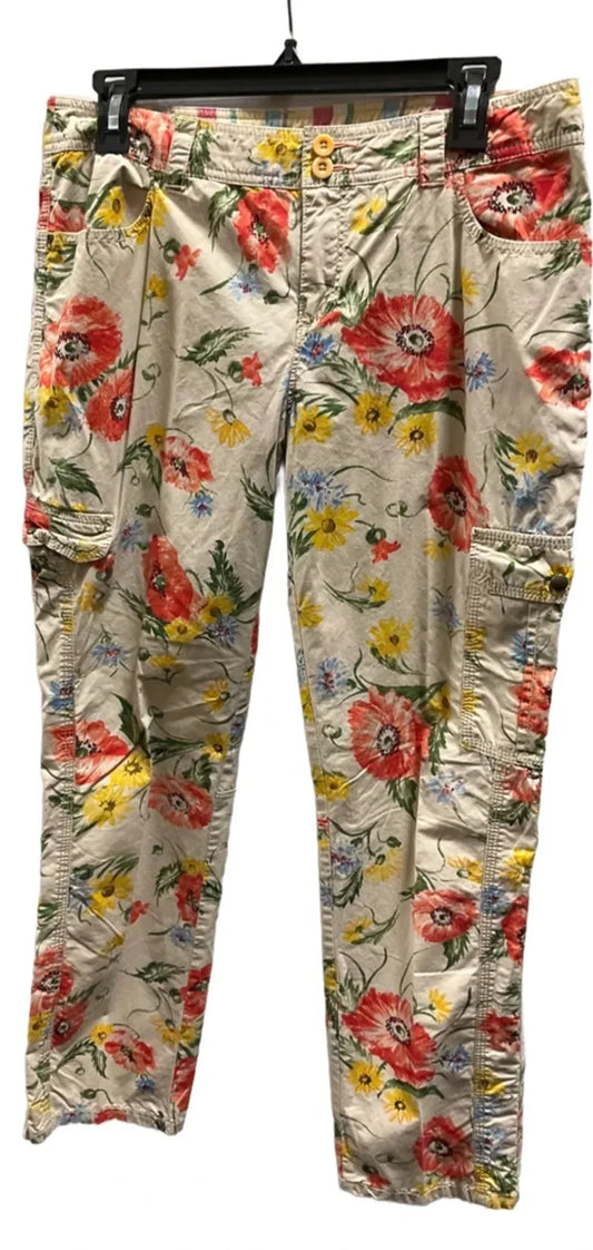 Pants Dress By Anthropologie In Floral Print, Size: 6