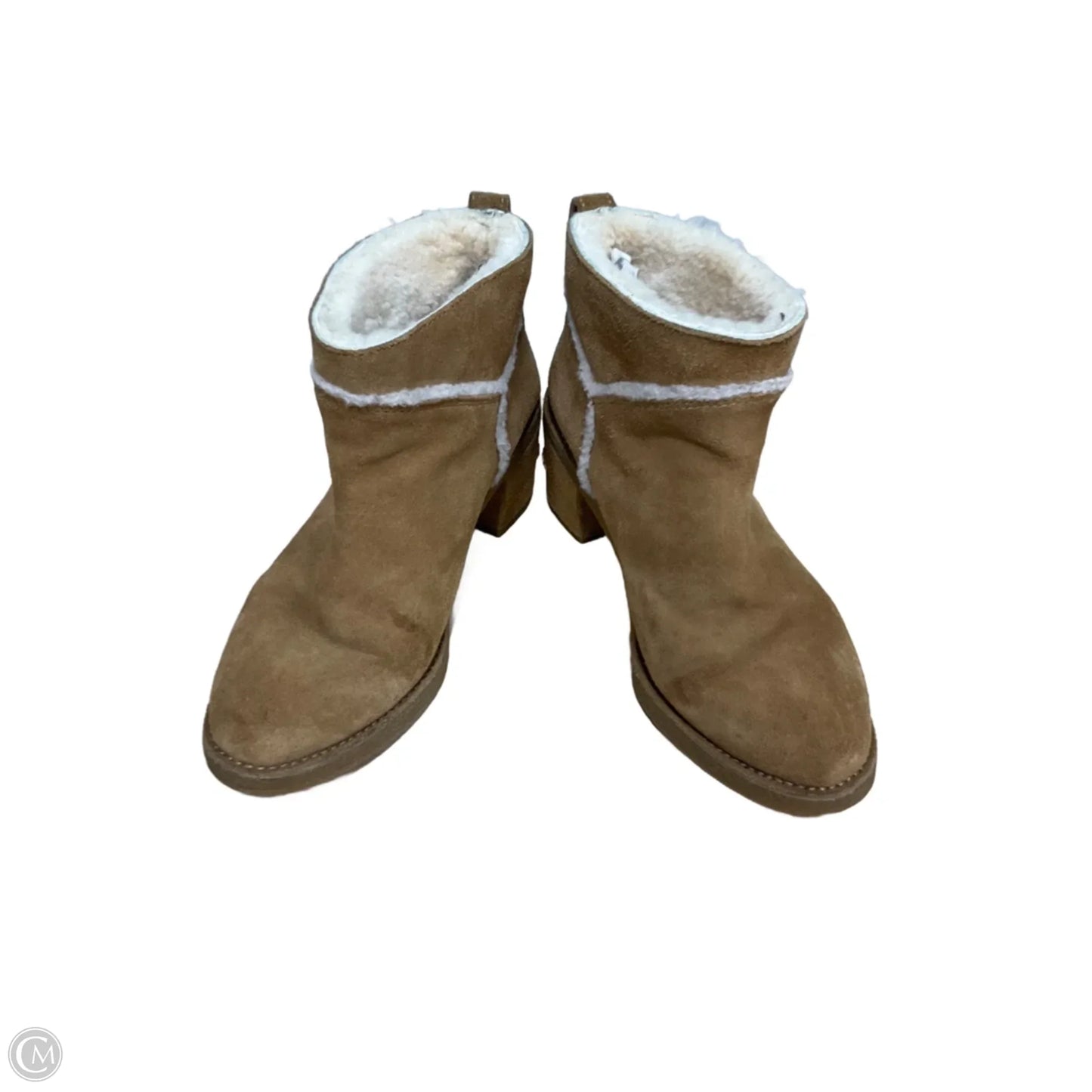 Boots Designer By Ugg In Tan, Size: 8.5