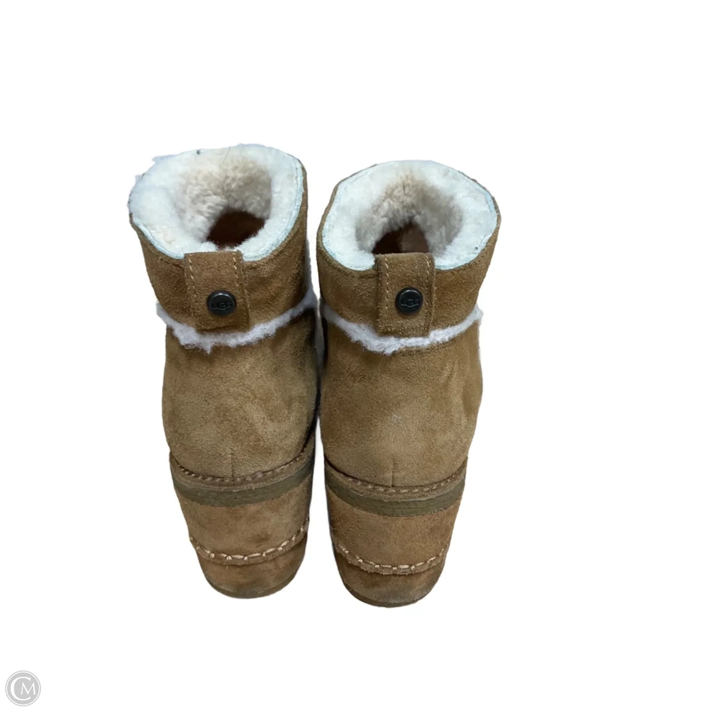 Boots Designer By Ugg In Tan, Size: 8.5