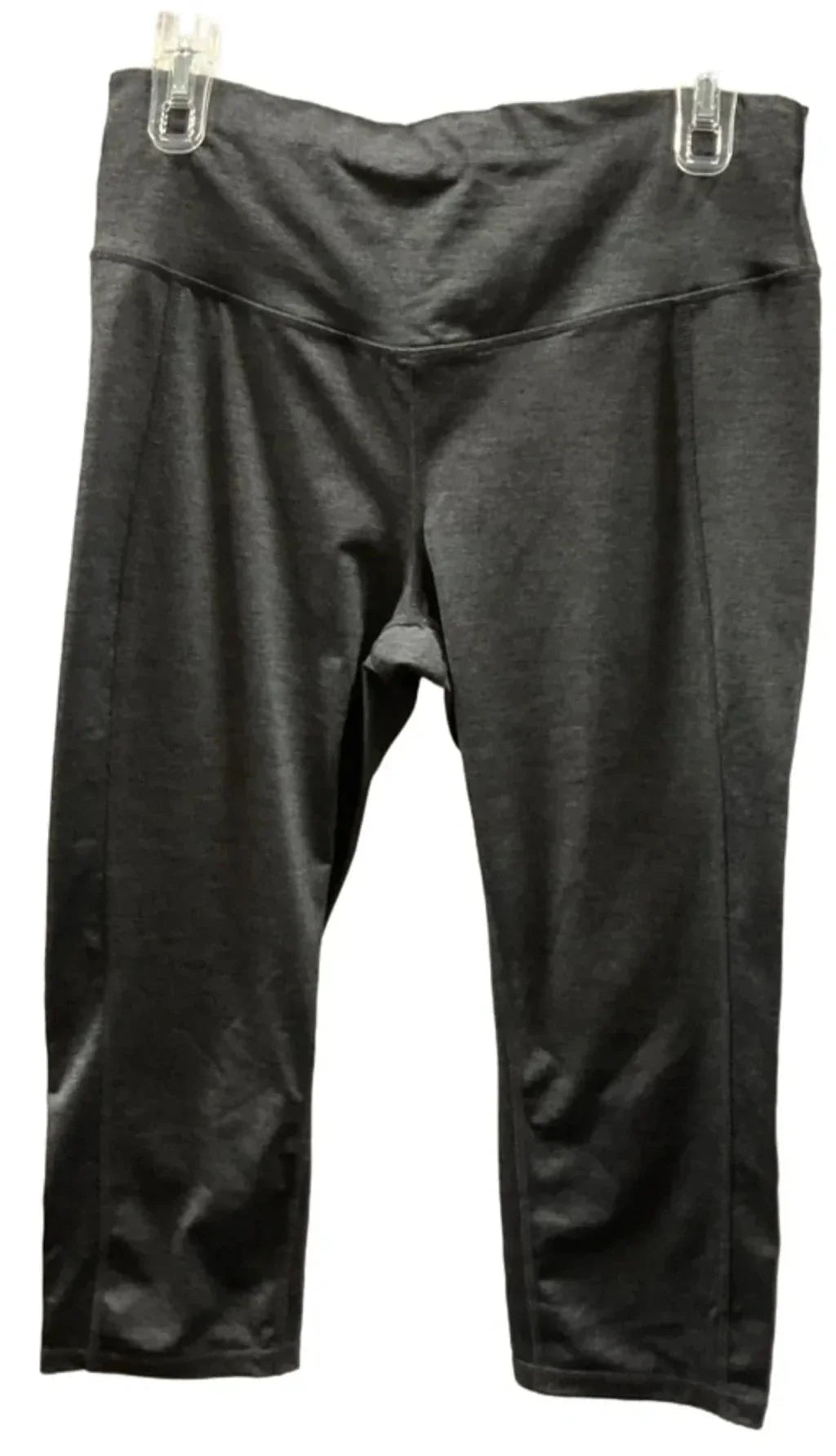 Athletic Leggings Capris By Xersion In Grey, Size: L
