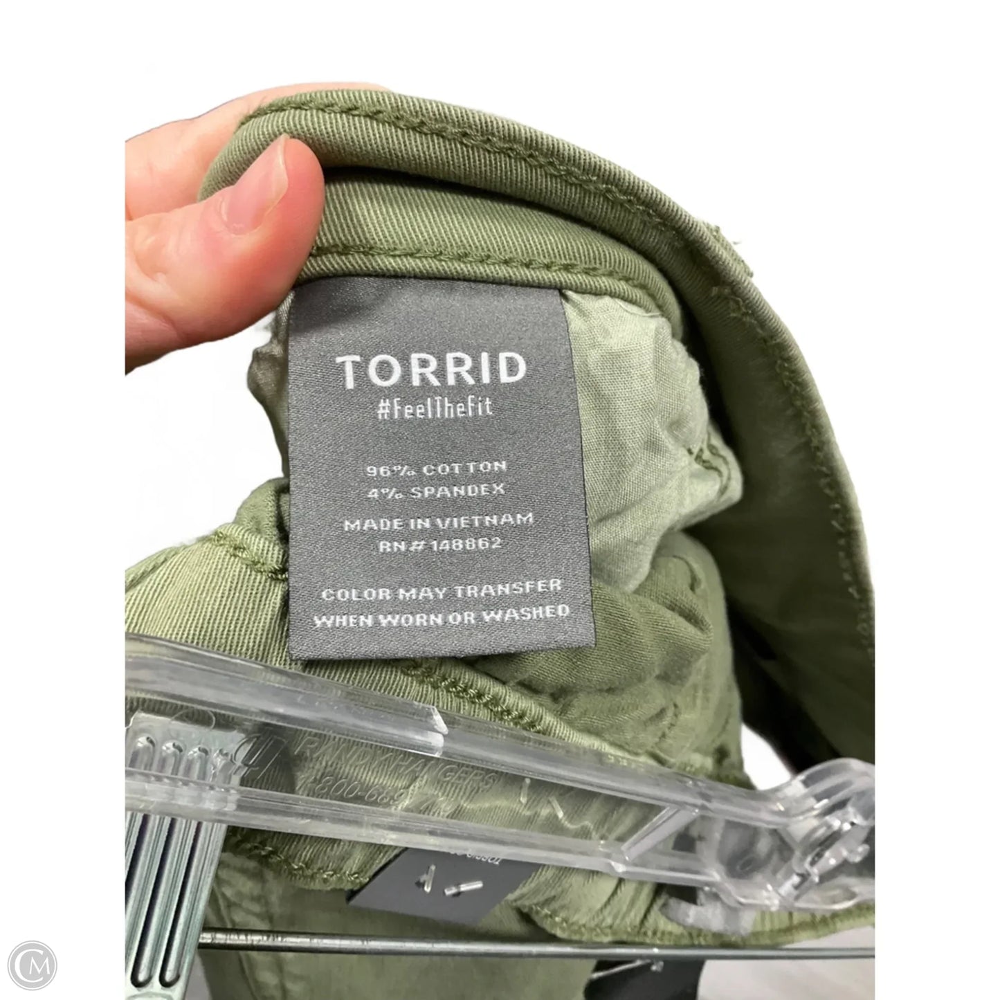 Capris By Torrid In Green, Size: L