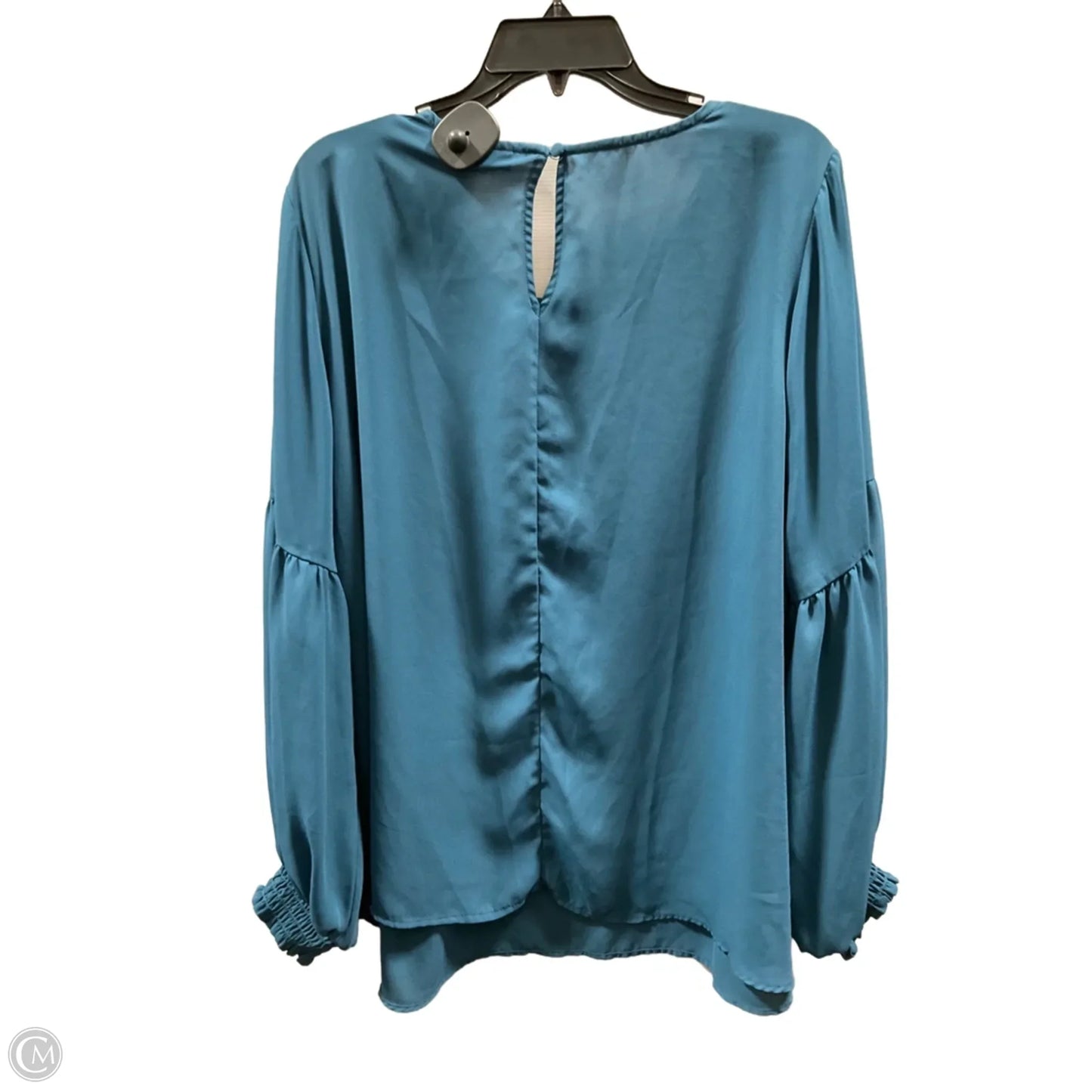 Top Long Sleeve By Torrid In Teal, Size: 2x