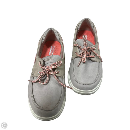 Shoes Flats By Skechers In Beige, Size: 8.5
